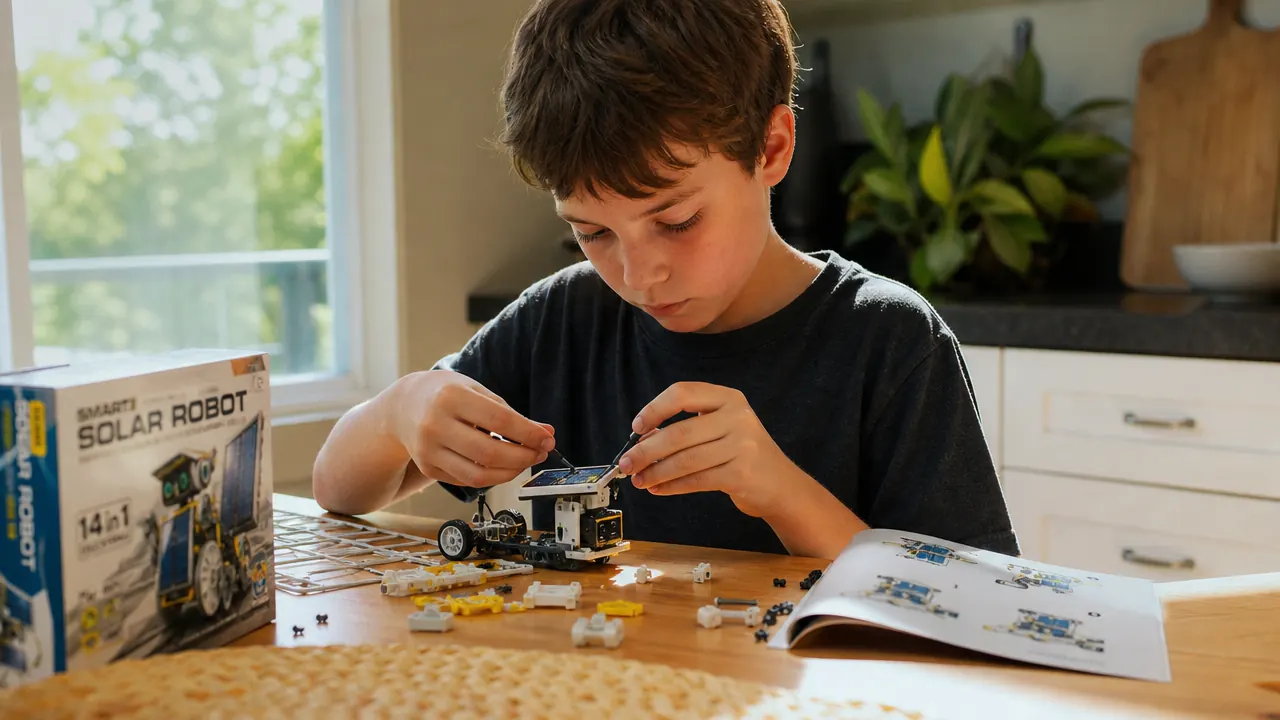How a $20 Solar Robot Kit Changed Our Homeschool Science Routine